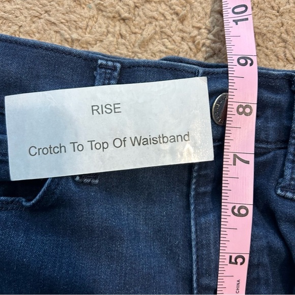 GAP | True Skinny Jeans Mid Rise Dark Wash Denim Blue Women’s Size 4/27P - Picture 12 of 13